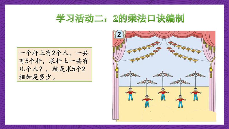 青岛版（六三制）数学二上 2.2《2的乘法口诀》课件第8页