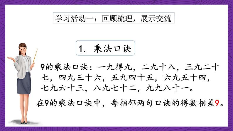 青岛版（六三制）数学二上4.6《回顾与整理》课件+教案06