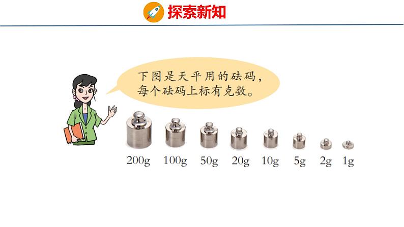 青岛版三上数学 1.1 克、千克的认识  课件07