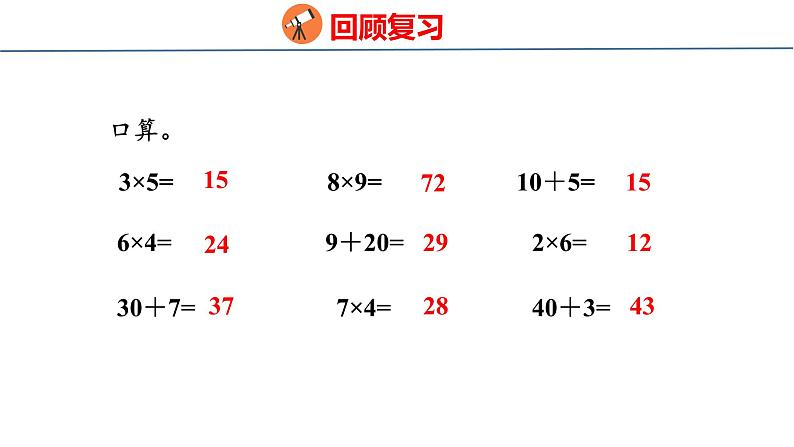 青岛版三上数学 2.1 两位数乘一位数的口算  课件03