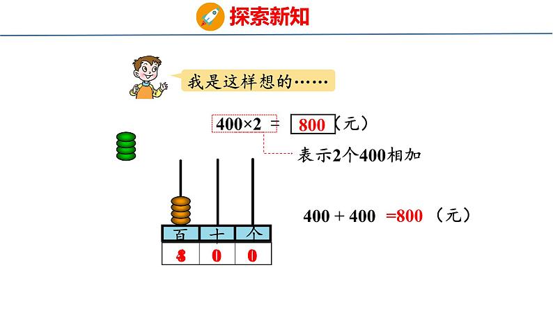 青岛版三上数学 3.1 三位数乘一位数（不进位）的乘法  课件07