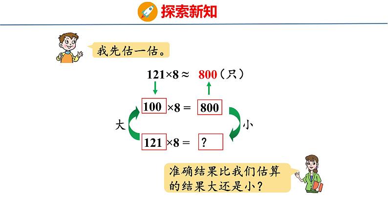 青岛版三上数学 3.2 三位数乘一位数（进位）的乘法  课件07