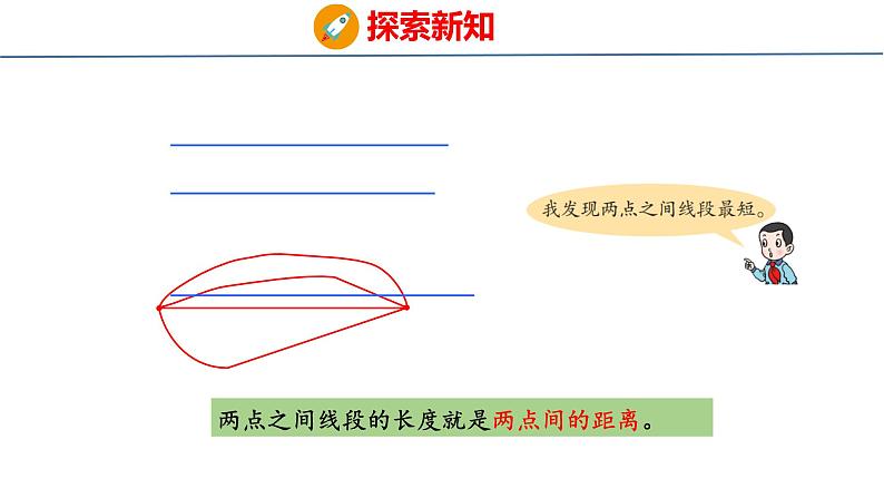 青岛版数学四上 青岛六三版四年级上册数学 4.3  两点间的距离与点到直线的距离 课件07