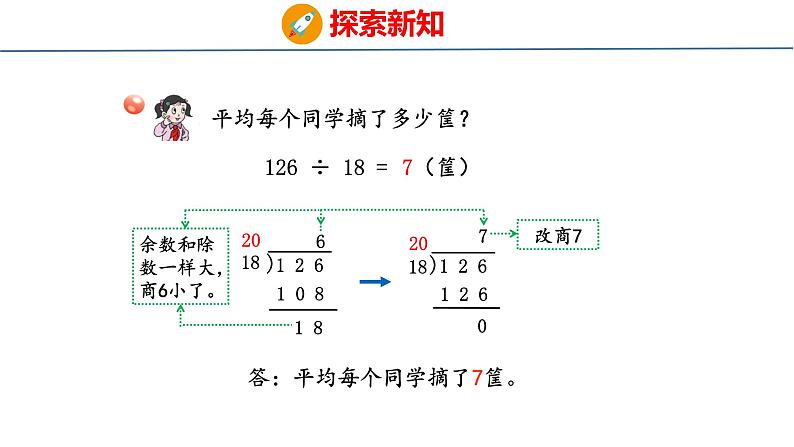 青岛版数学四上 5.3 《除数是两位数的笔算（调商）》课件05