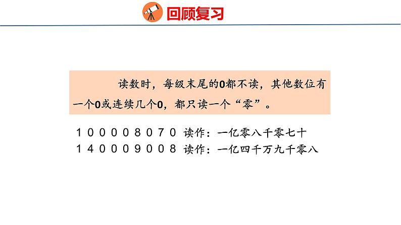 回顾整理-总复习 数与代数（课件）青岛版四年级上册数学04