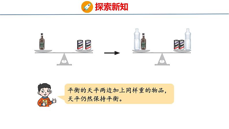 青岛版数学五上 4.2 等式的性质与解方程（一） 课件08