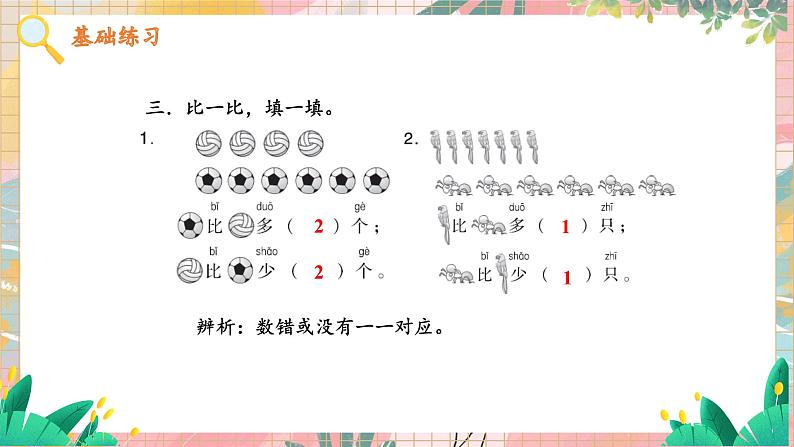 苏教2024版数学一年级上册 第四单元 第3课时 简单的加减法实际问题 8.7 PPT课件06