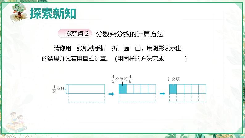 人教版六年级数学上册第一单元 第三课时 分数乘分数（课件）第8页