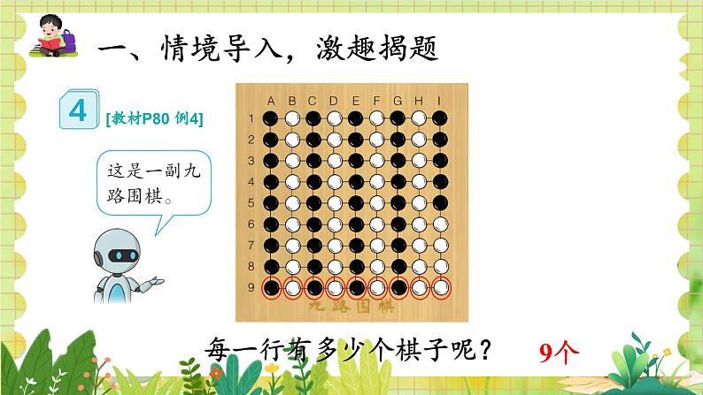 人教版数学2年级上册 第6章 第3课时 9的乘法口诀 ppt课件+教案第2页