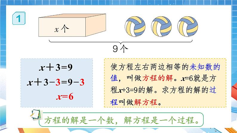 人教版数学五年级上册5.2.3《解方程》课件07