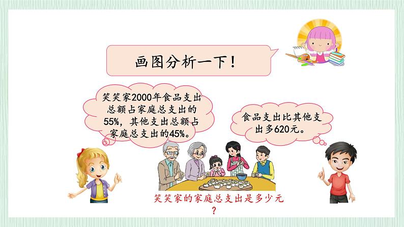 北师大版六年级数学上册第七章第3节百分数的应用（三） 课件05