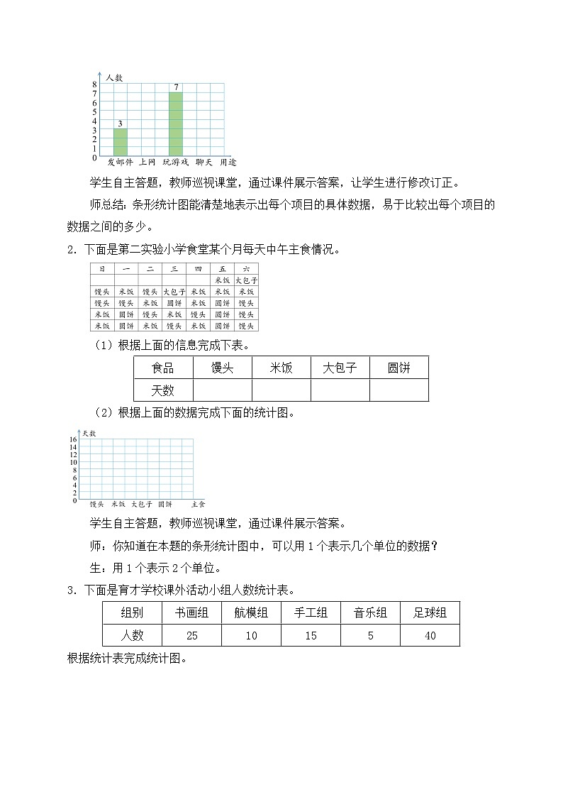 【教-学-评一体化】人教版数学2024四年级上册备课包-第七单元复习与测试（课件+教案+单元测试）02