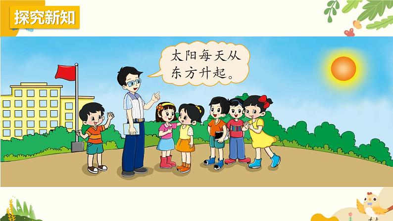 北师大版数学二年级下册 第二单元 方向与位置-第一课时 东南西北课件第5页