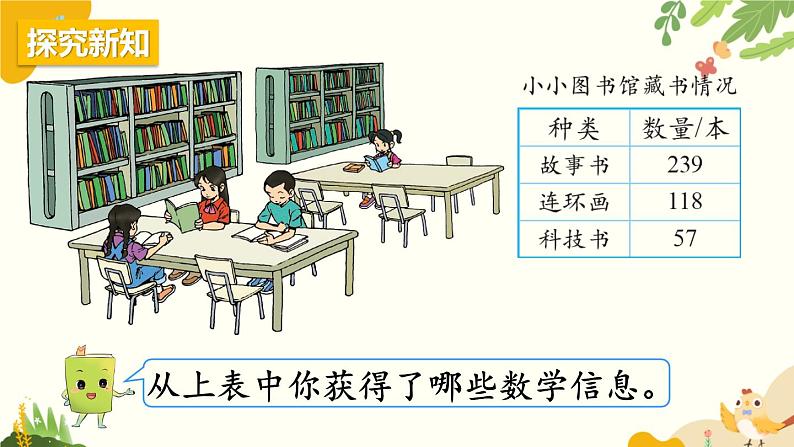 北师大版数学二年级下册 第五单元 加与减-第四课时 小小图书馆课件03