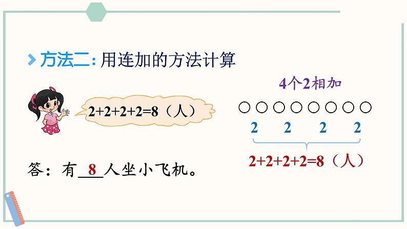 北师大版数学二年级上册3.2 儿童乐园 课件05