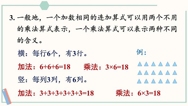 北师大版数学二年级上册整理和复习（2） 课件08