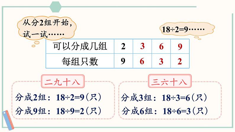 北师大版数学二年级上册9.2 长颈鹿与小鸟（2） 课件04