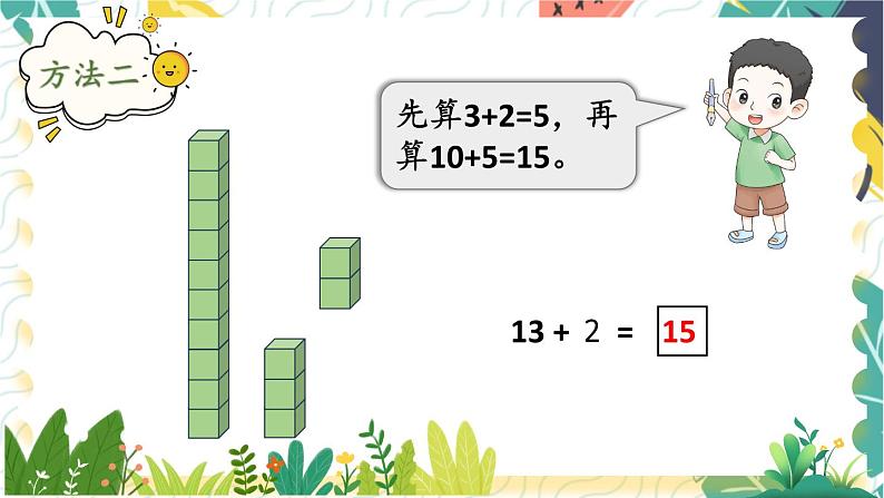 苏教2024版数学一年级上册 第5单元 第2课时 十几加、减几 PPT课件06