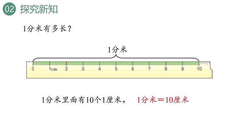 新人教版数学三年级上册3.2分米的认识 课件第5页