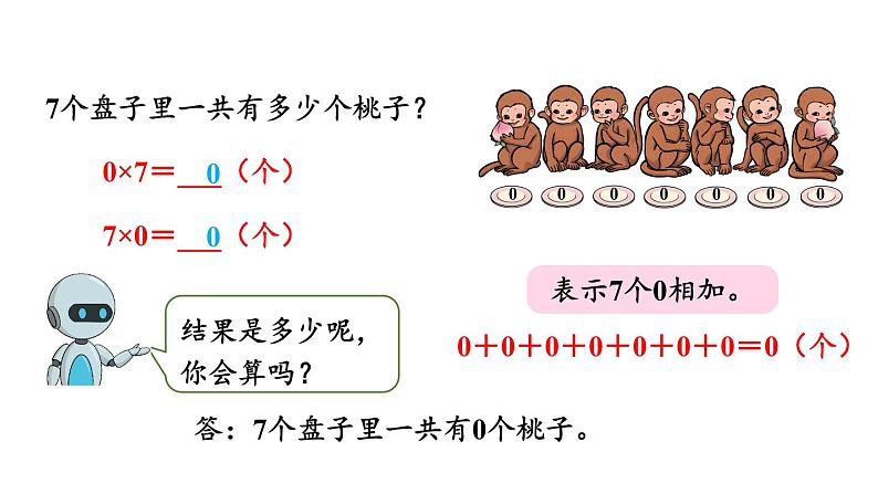 新人教版数学三年级上册6.2.5一个因数中间或末尾有0的乘法 课件06