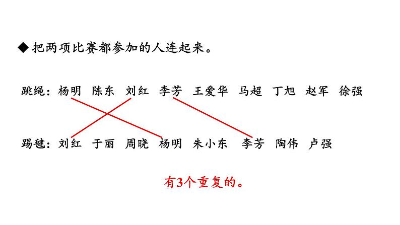 新人教版数学三年级上册9.1 集合 课件07