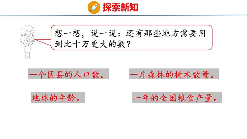 北师大版小学数学四年级上册1.2认识更大的数课件06