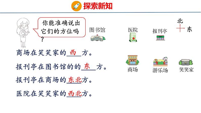 北师大版小学数学四年级上册5.1  去图书馆课件05