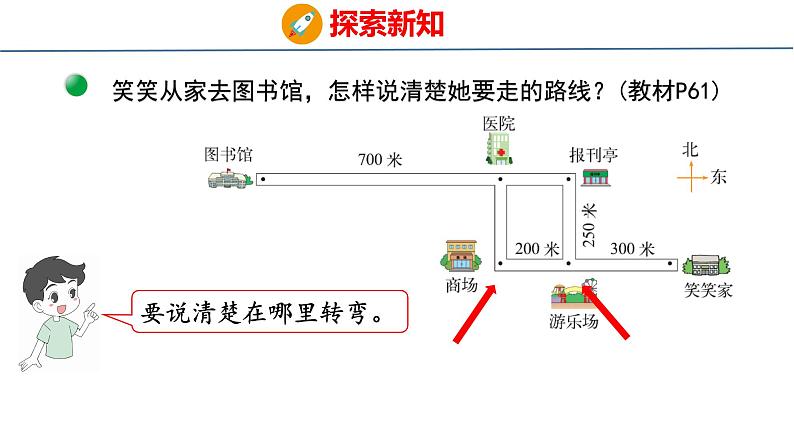 北师大版小学数学四年级上册5.1  去图书馆课件08