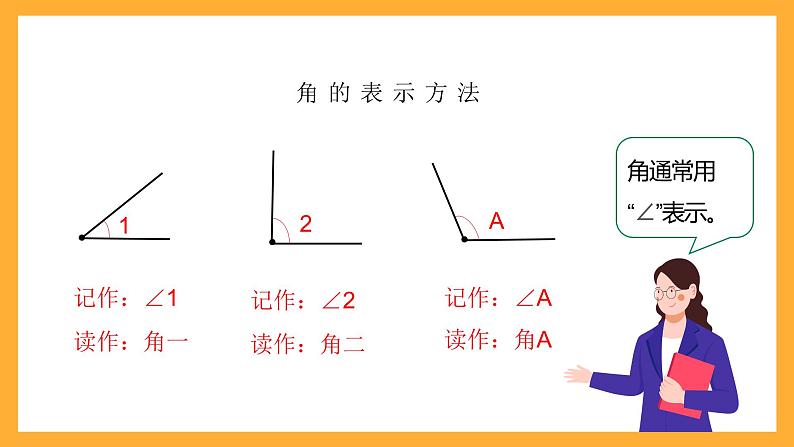北京版数学四上 4.2《角的度量》课件第6页