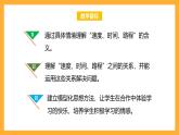 北京版数学四上 6.11《速度、时间 和路程》课件+教案