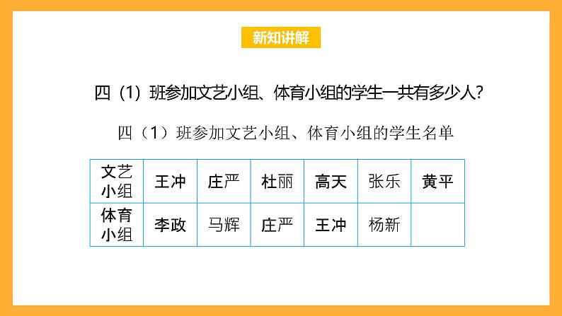 北京版数学四上 10.1《重叠问题》课件+教案＋练习06