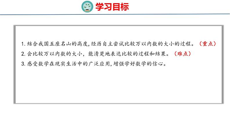 冀教版小学数学三年级上 1.1.3 万以内数的大小比较 课件第2页