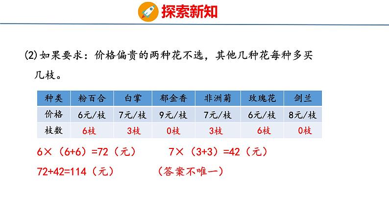 冀教版小学数学三年级上 第二单元解决问题（ 课件）第6页