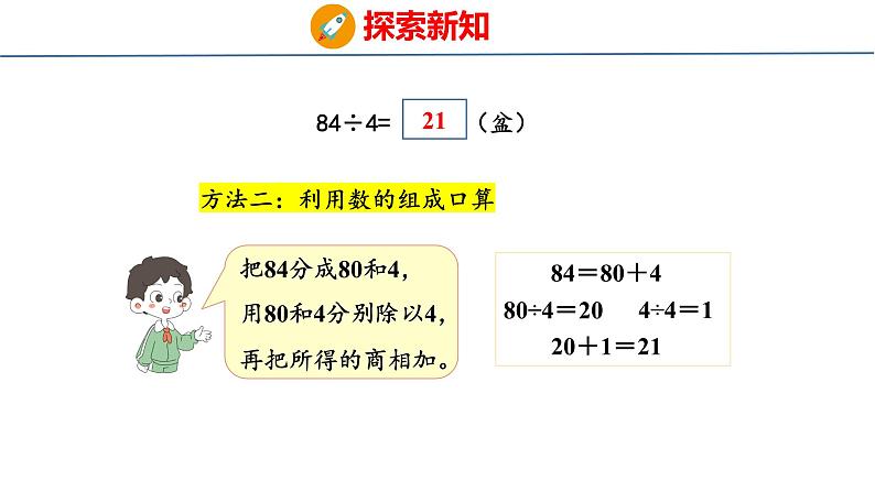 冀教版小学数学三年级上 4.1.2 两位数除以一位数的口算（ 课件）06