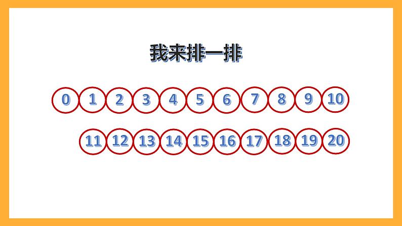 沪教版数学一上 3.3《20以内数的排列》课件02