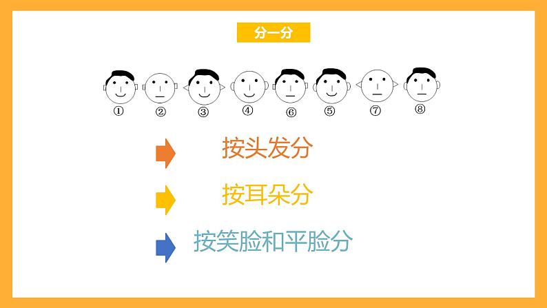 沪教版数学一上 《分彩色图形片》课件06