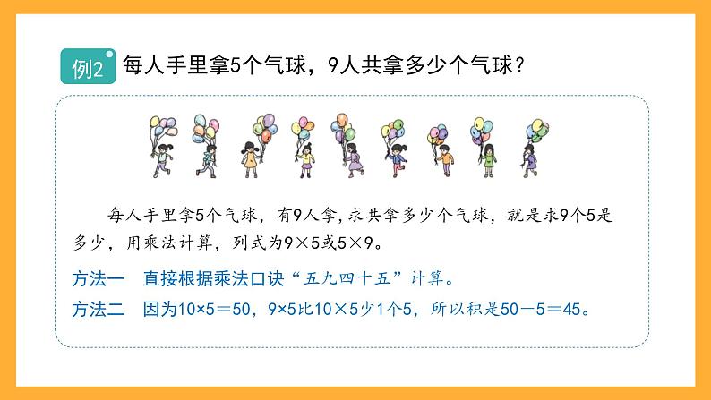 沪教版数学二上 2.5《5的乘法》课件07