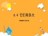 沪教版数学三上 6.4《它们有多大》课件
