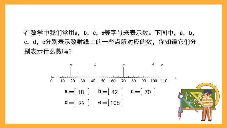 沪教版数学五上 4.1.1《用字母表示数、运算定律及计算公式》课件06