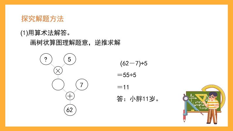 沪教版数学五上 4.4.2《列方程解决稍复杂的问题》课件04