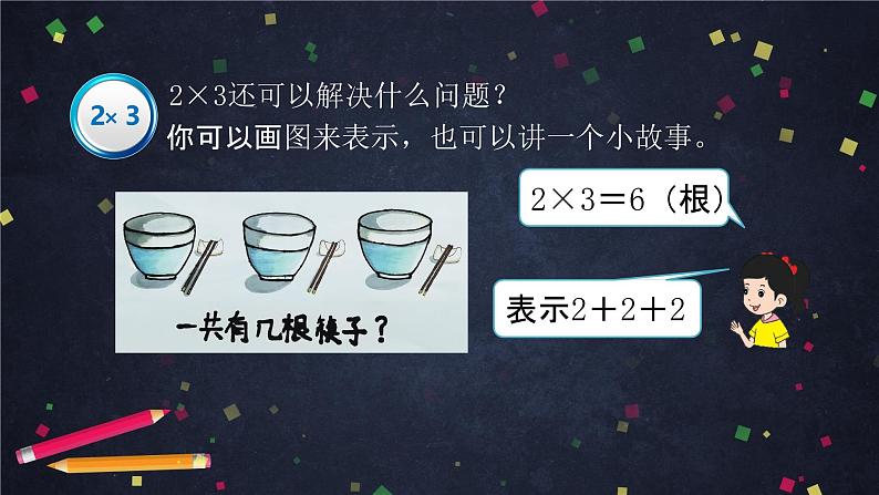 二年级【数学(北京版)】表内乘法和除法(一)整理与复习(第一课时)课件05