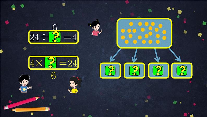 二年级【数学(北京版)】第五单元用6-9的乘法口诀求商练习课件05