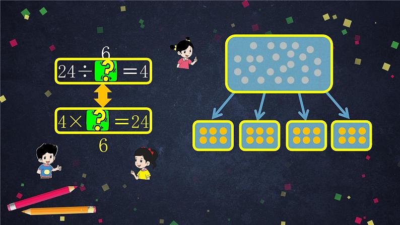 二年级【数学(北京版)】第五单元用6-9的乘法口诀求商练习课件06