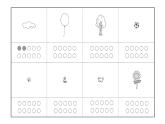 小学数学新苏教版一年级上册《数学游戏分享》综合训练作业课件（2024秋）