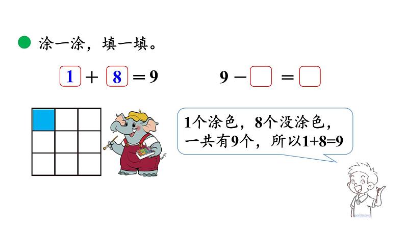 小学数学新北师大版一年级上册第四单元第4课时《课间》教学课件（2024秋）03