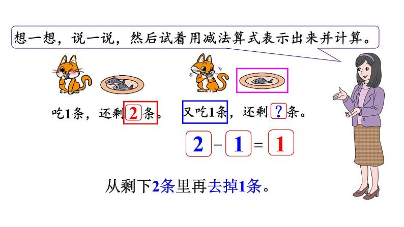 小学数学新北师大版一年级上册第二单元第5课时《可爱的小猫》教学课件（2024秋）05