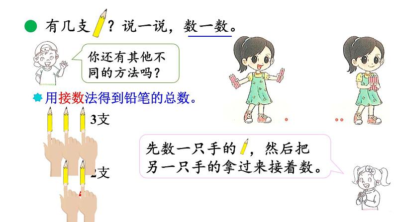 小学数学新北师大版一年级上册第二单元第1课时《一共有多少》教学课件（2024秋）05