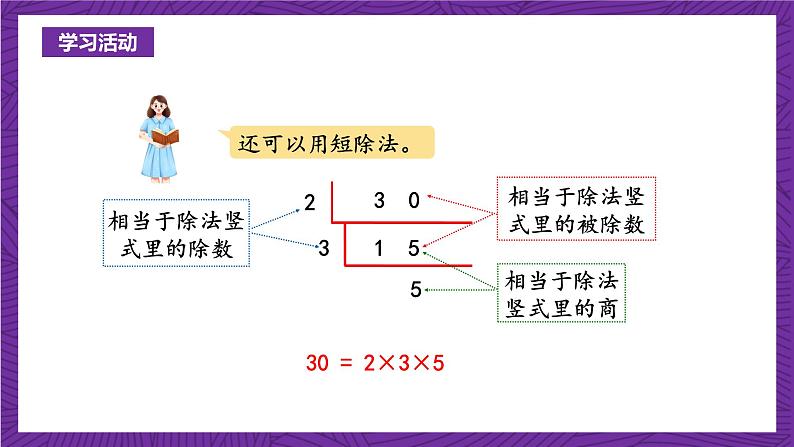 青岛版（六三制）数学五上 6.5《分解质因数》(课件）08