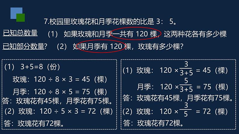 无锡苏教版六年级数学上册第三单元《按比例分配问题练习》课件08