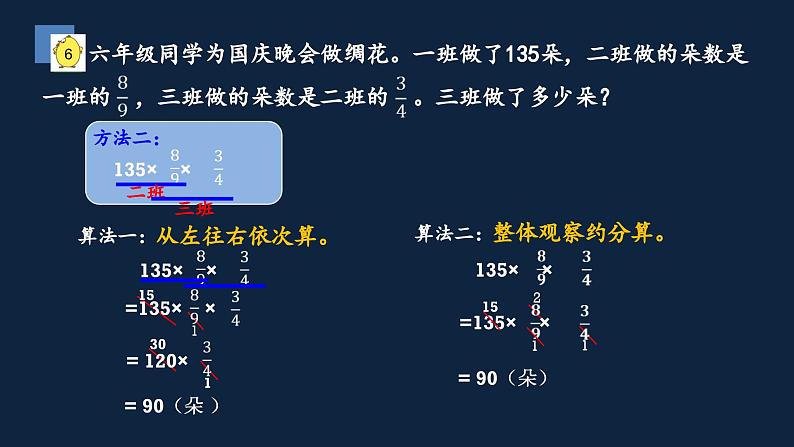 无锡苏教版六年级数学上册第二单元《分数连乘》课件07